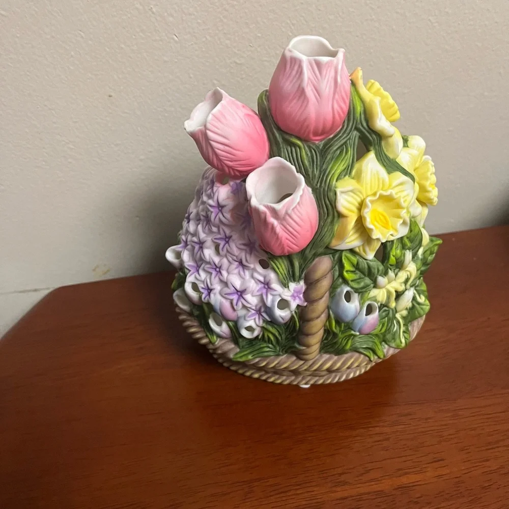 Floral Bouquet Tealight holder